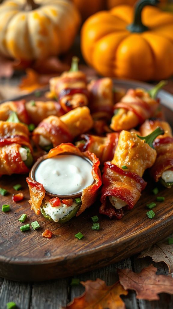 bacon wrapped jalape o cheese poppers