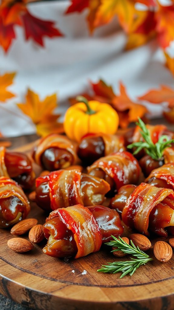 bacon wrapped stuffed dates recipe
