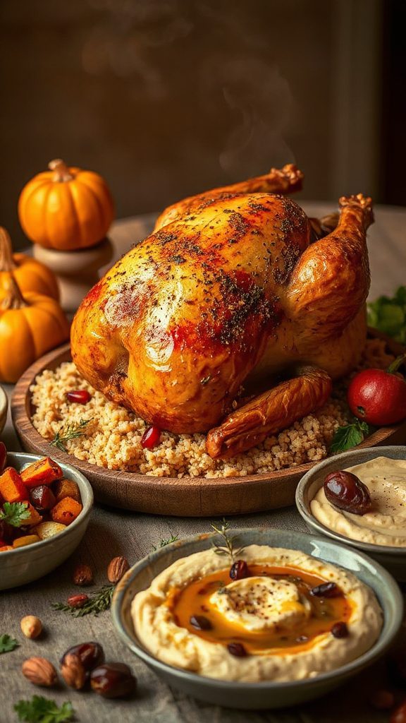 baharat spiced roasted turkey recipe