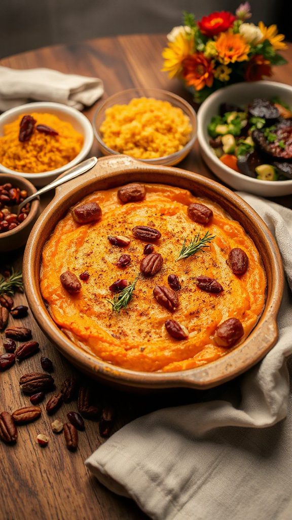 baharat sweet potato casserole