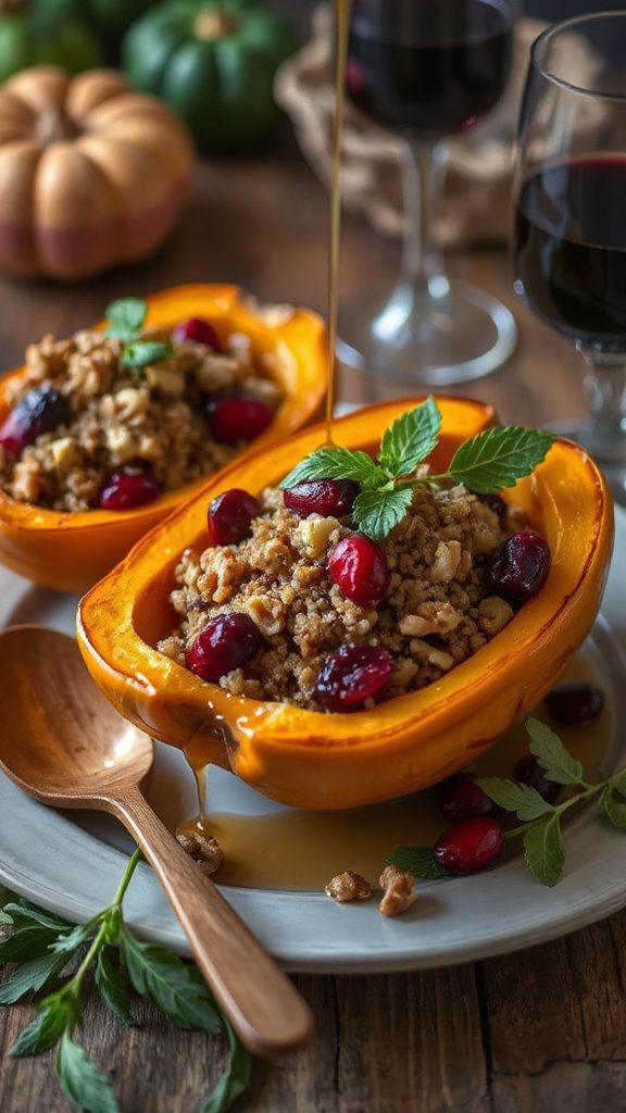 baked acorn squash delight baked acorn squash delight