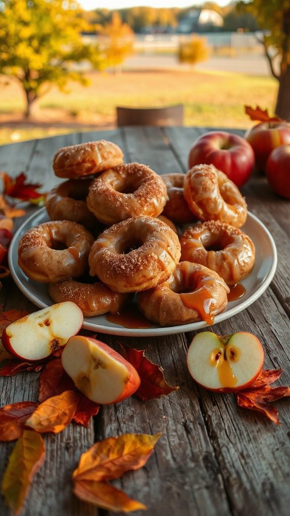 baked apple cider donuts