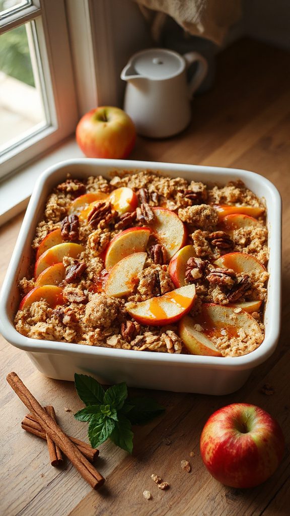 baked apple granola delight