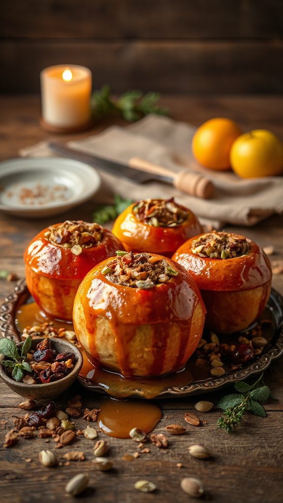 baked apples with honey
