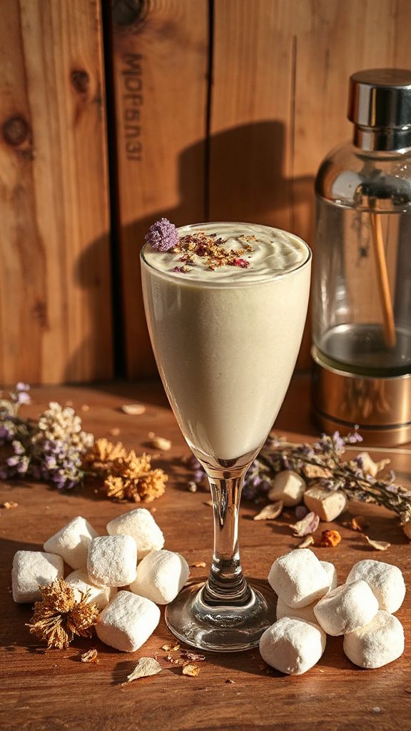 balancing herbal and sweet flavors