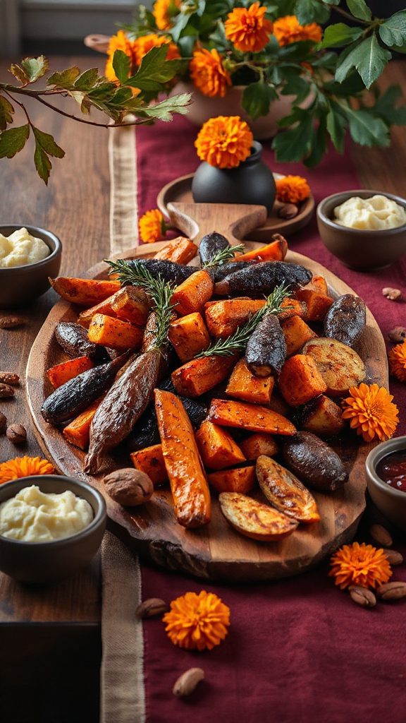 balsamic glazed roasted vegetables