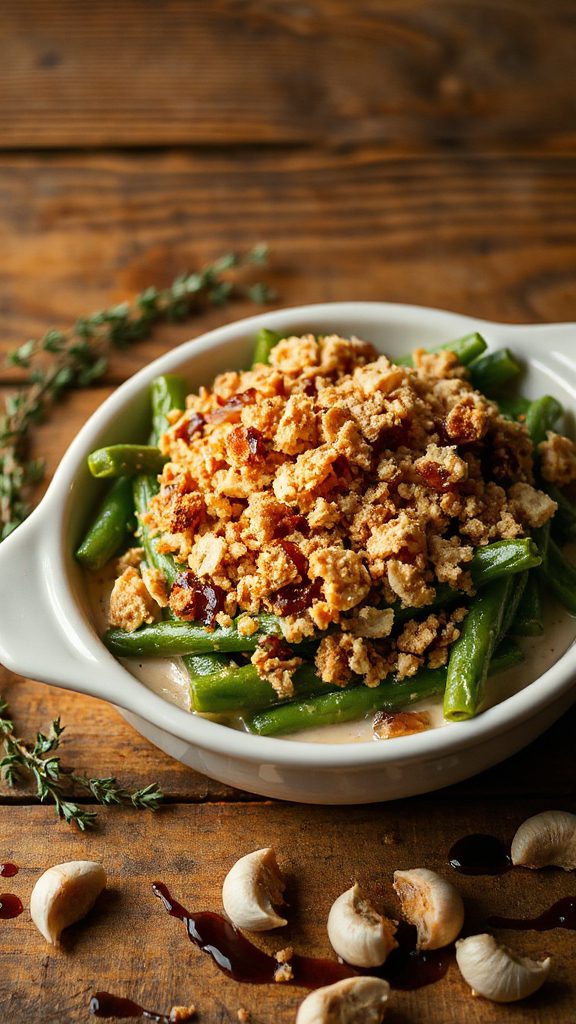 balsamic green bean casserole