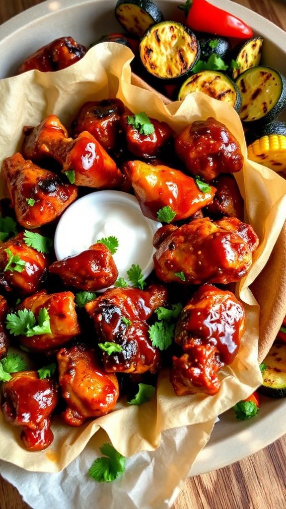 barbecue chicken bites recipe