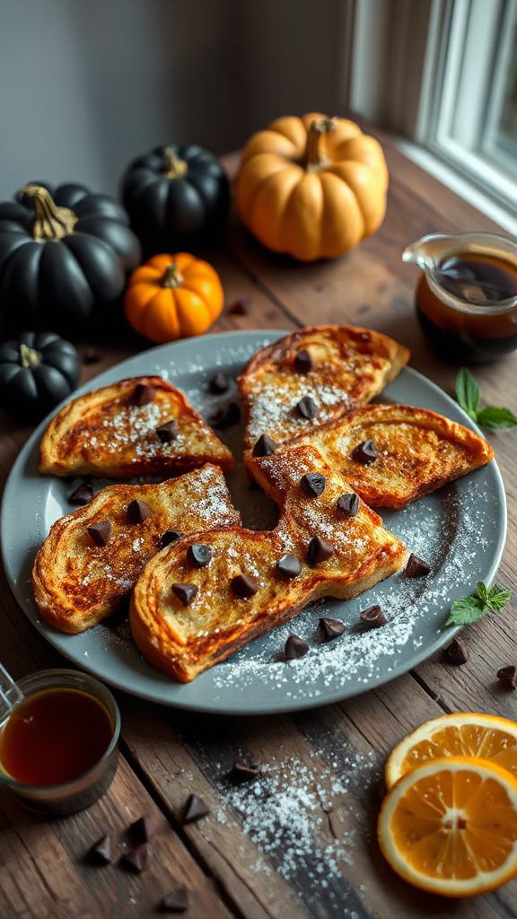 bat shaped french toast recipe bat shaped french toast recipe
