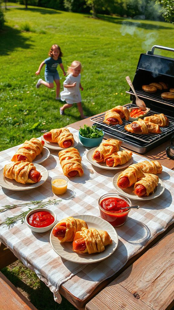 bbq mummy hot dogs recipe