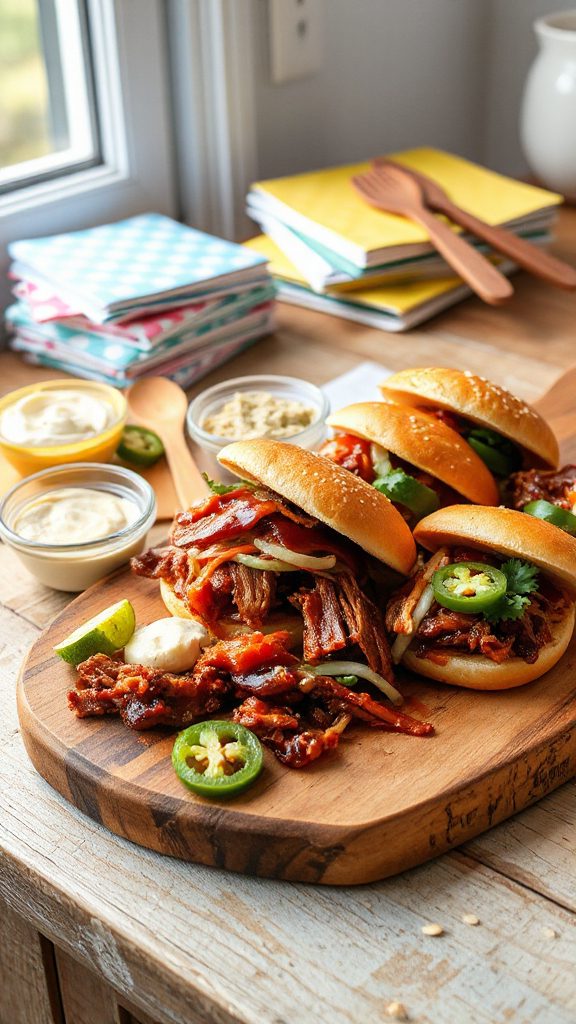 bbq pulled pork sliders