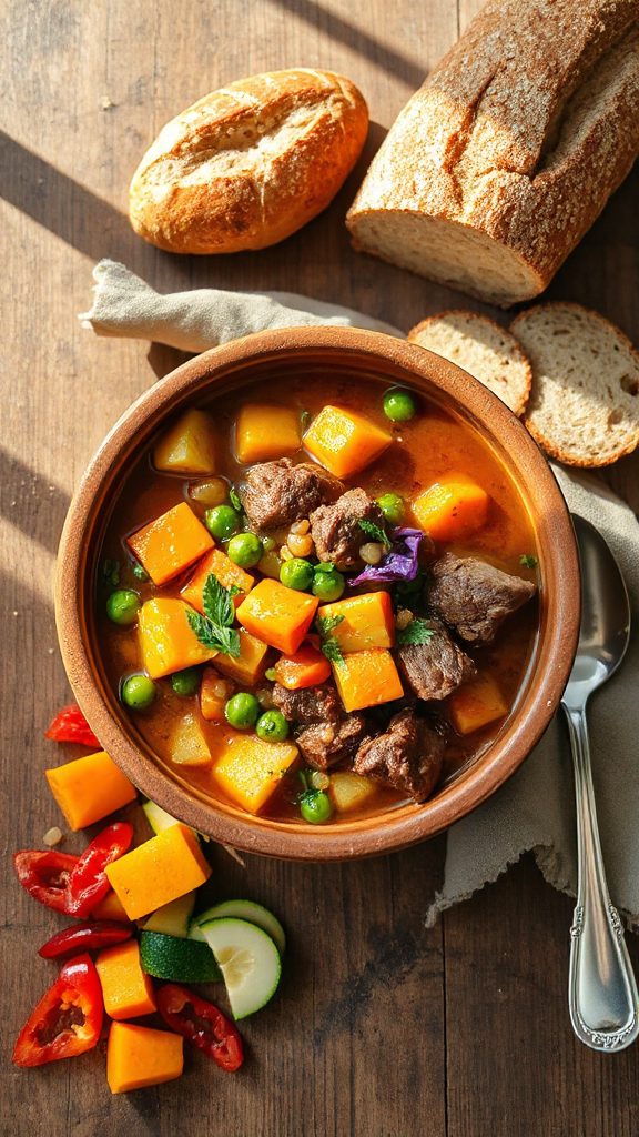 beef barley vegetable soup