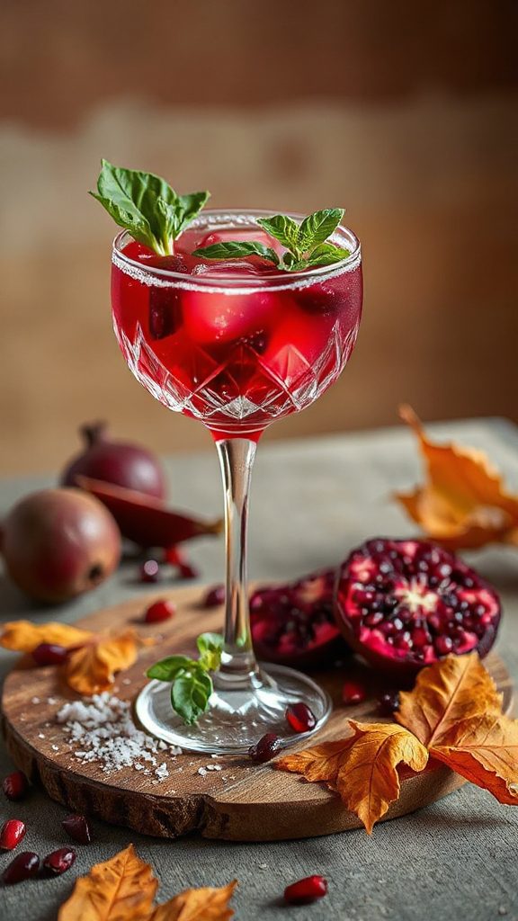 beet and basil cocktail