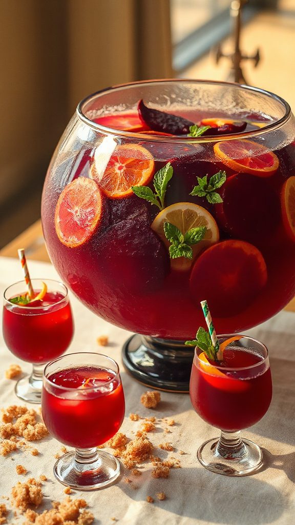 beet and ginger cocktail