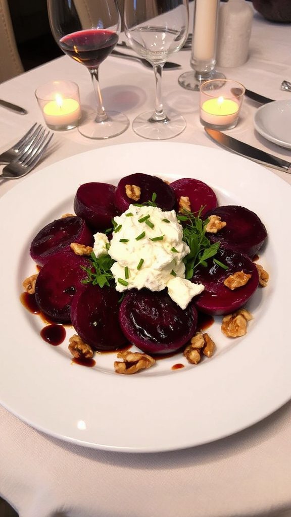 beet and goat cheese salad beet and goat cheese salad