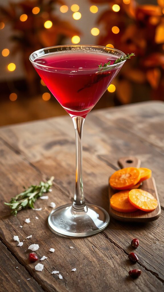 beetroot and thyme cocktail