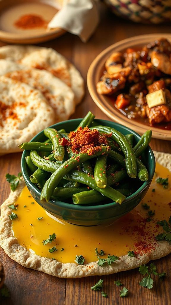berbere butter green beans berbere butter green beans