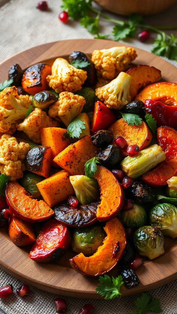 berbere roasted vegetable medley