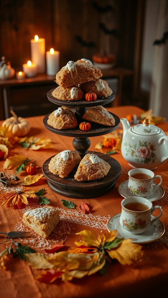 bergamot pumpkin spice scones