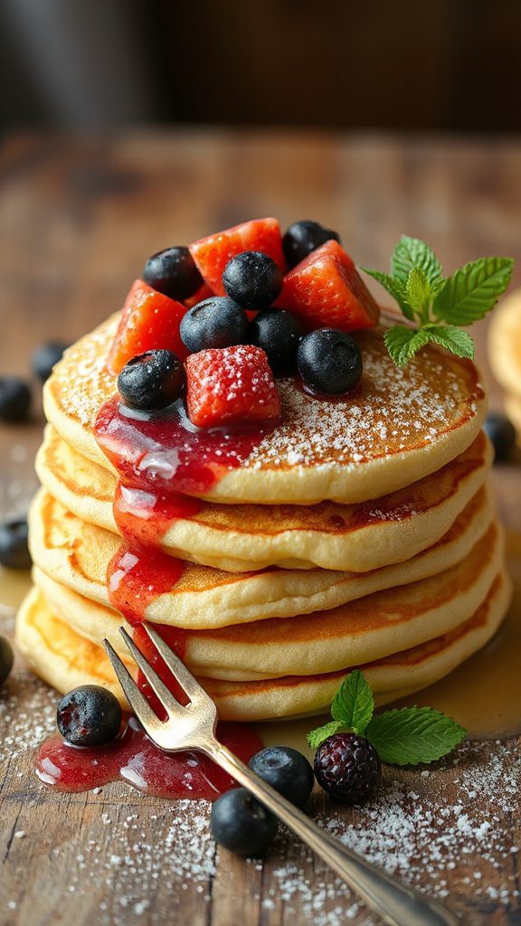 berry compote pancake topping berry compote pancake topping
