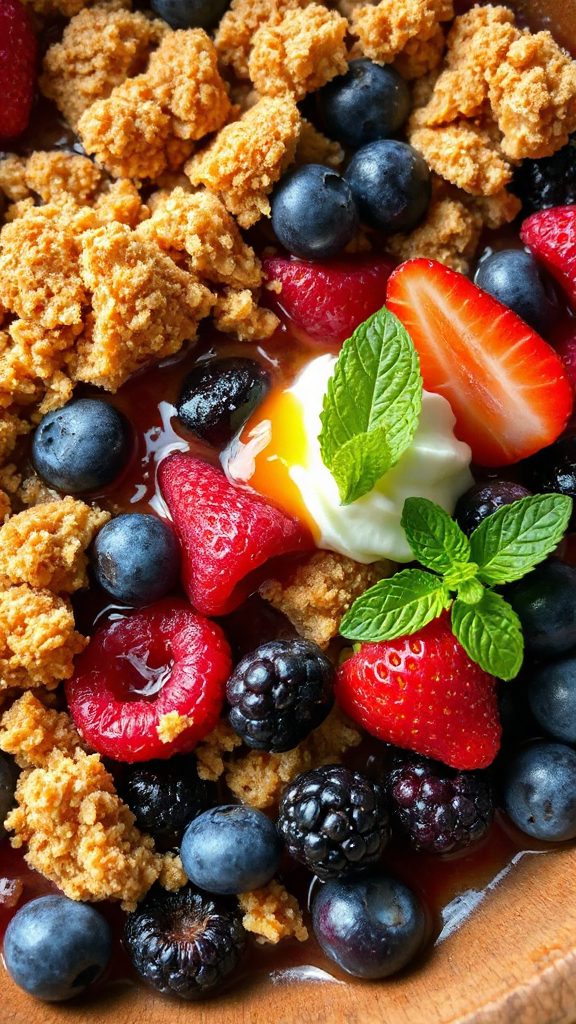 berry crisp dessert recipe berry crisp dessert recipe