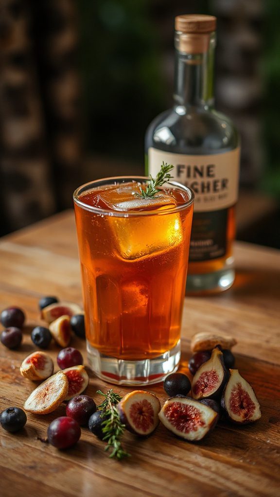 berry fig birch bark cocktail berry fig birch bark cocktail