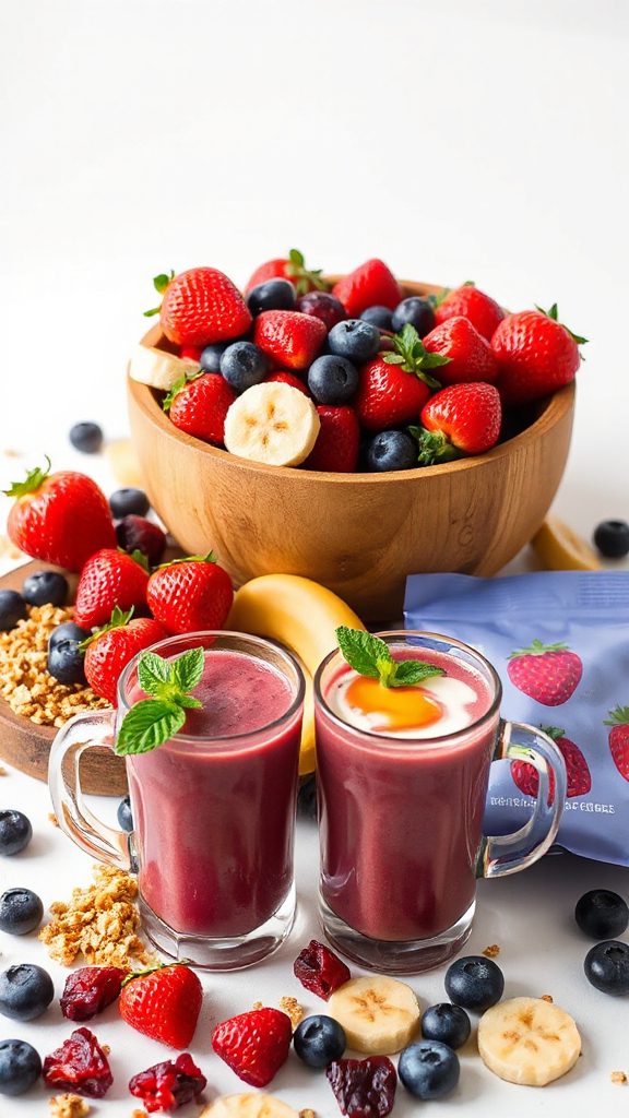 berry smoothie snack packs berry smoothie snack packs
