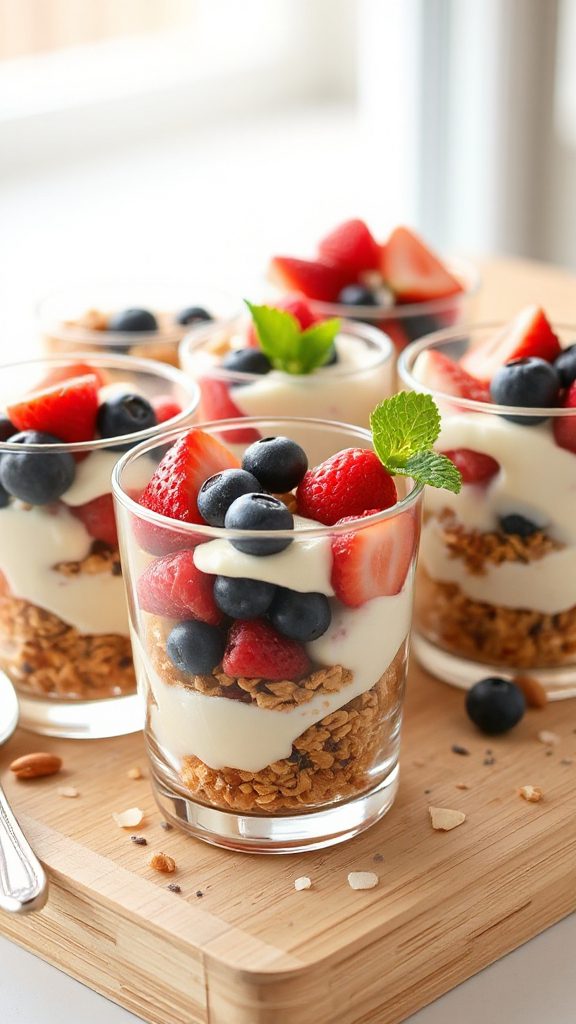 berry yogurt parfait recipe