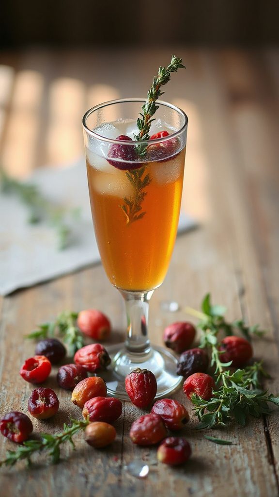 bitter herbal tequila cocktail