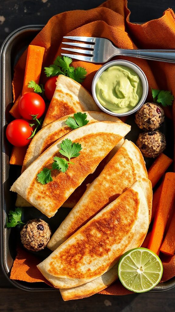 black bean quesadillas recipe