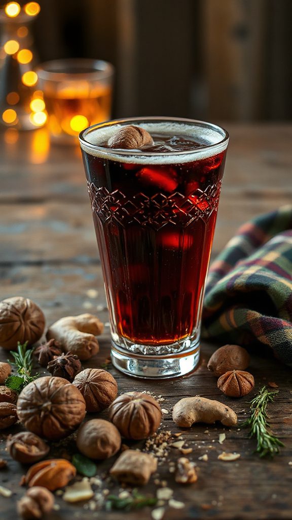 black walnut dark and stormy