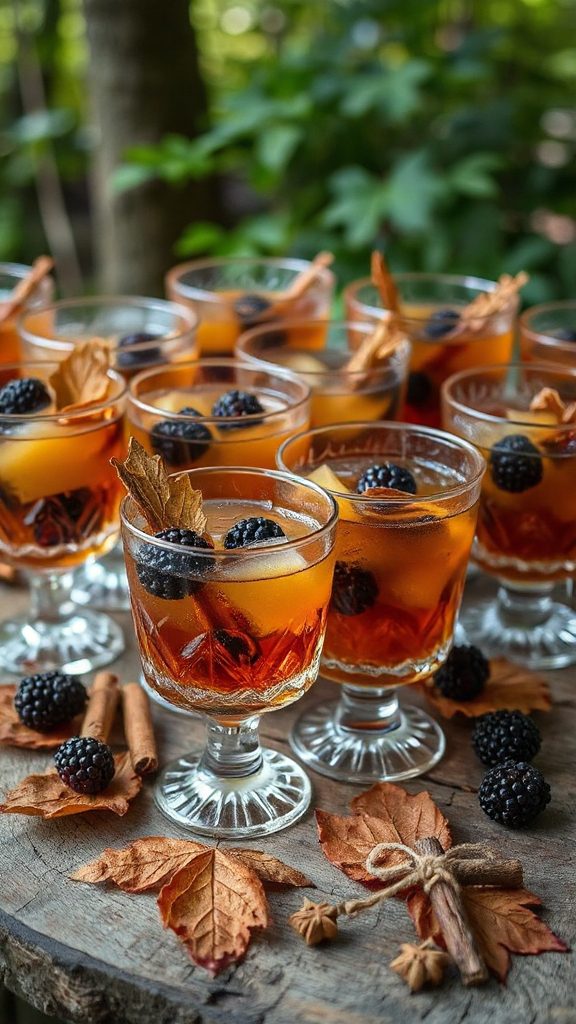 blackberry birch leaf cocktail