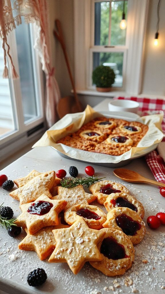blackberry oatmeal dessert bars