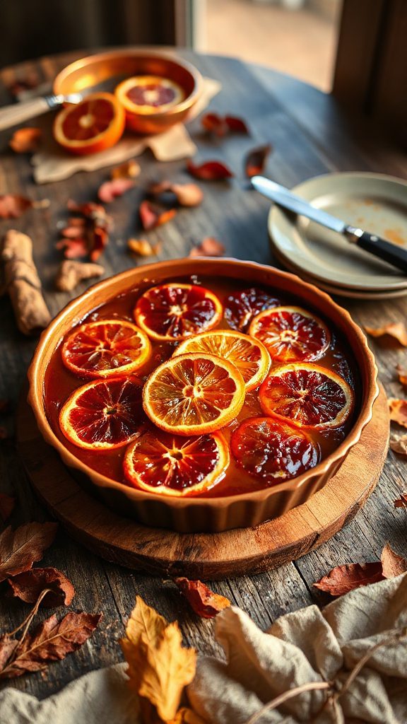 blood orange ginger tart blood orange ginger tart