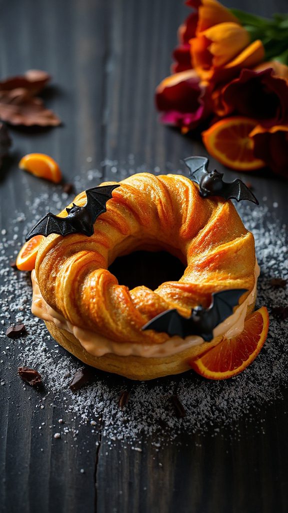 blood orange pastry delight