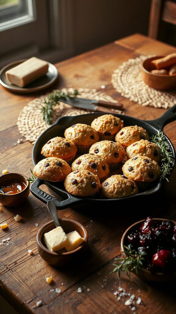 blue corn muffins recipe