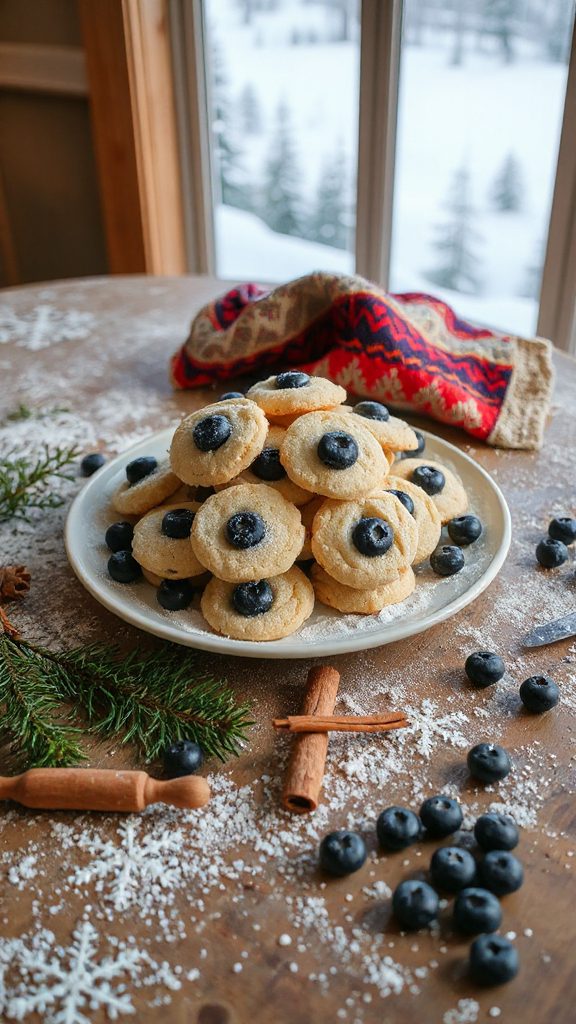 blueberry holiday cookie delight
