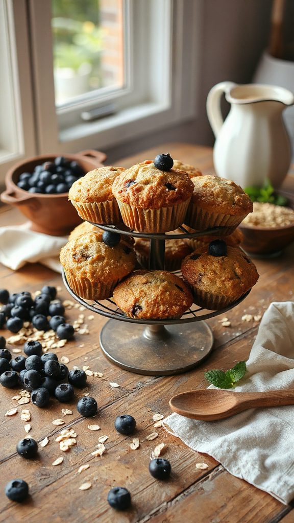blueberry oatmeal muffins recipe blueberry oatmeal muffins recipe