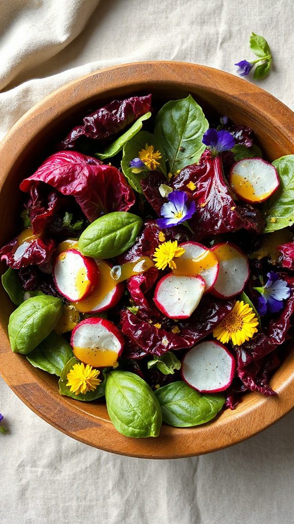 bold radicchio salad dressing