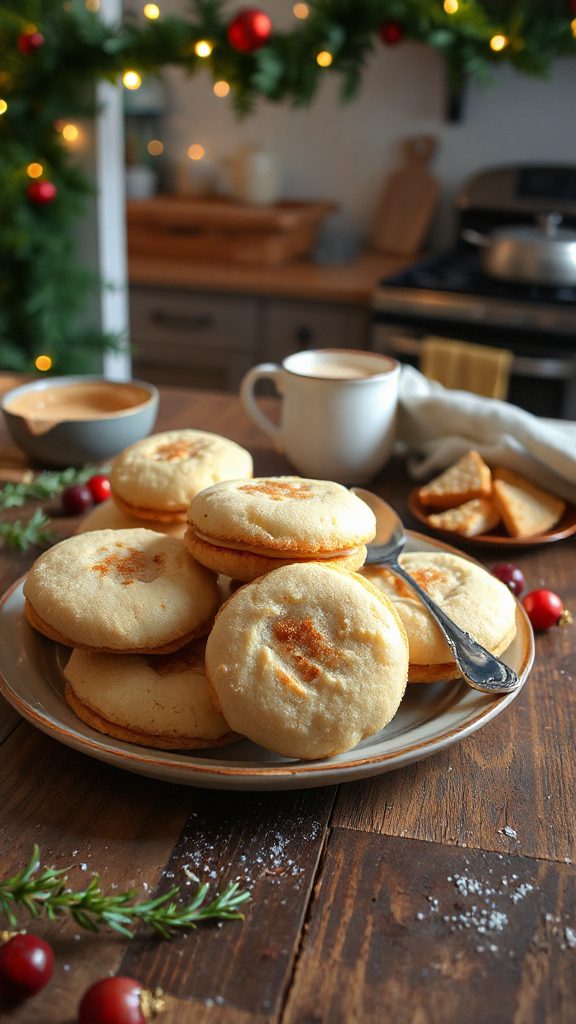 bourbon brown butter cookies