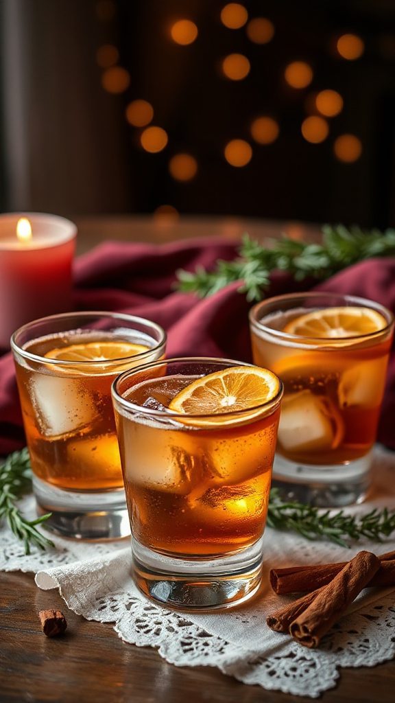 bourbon cocktail with nutmeg bourbon cocktail with nutmeg