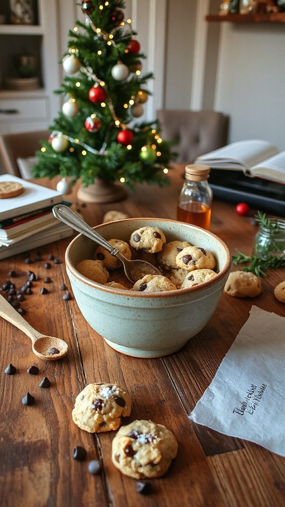 bourbon infused chocolate chip cookies