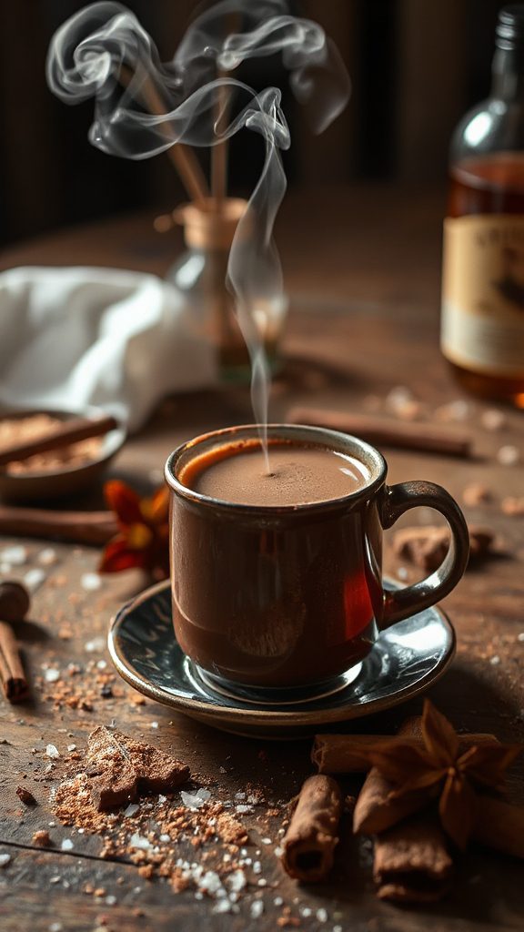 bourbon infused cocoa delight