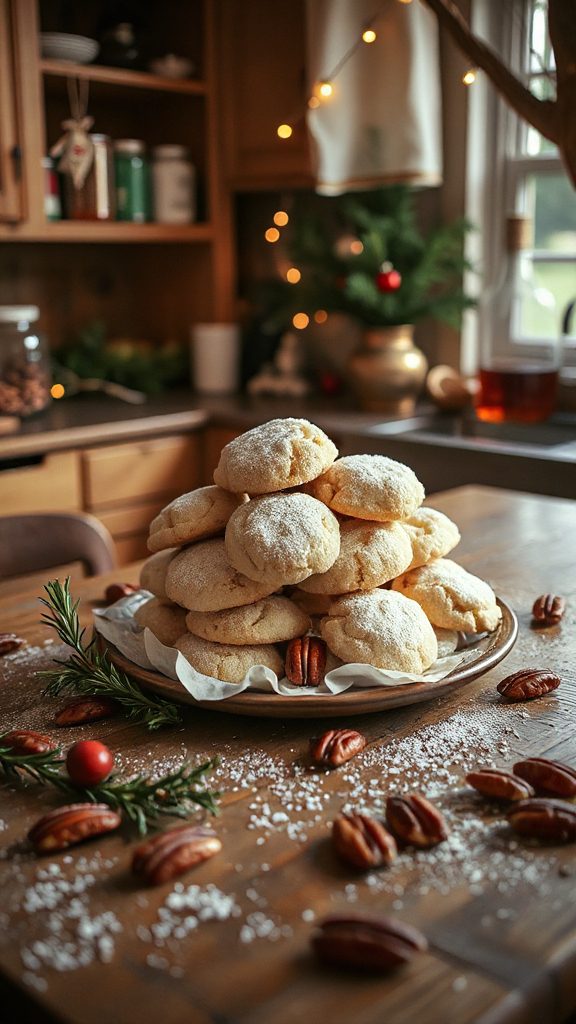 bourbon infused pecan cookies bourbon infused pecan cookies