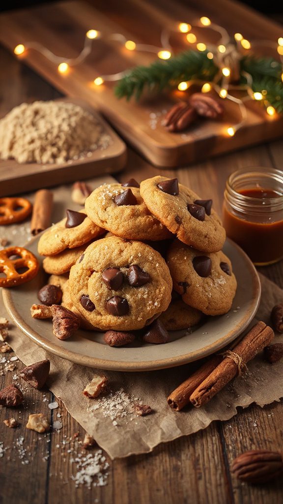 bourbon infused pretzel cookies bourbon infused pretzel cookies