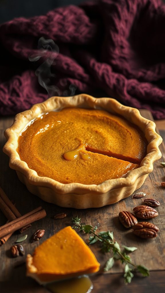 bourbon infused pumpkin pie recipe