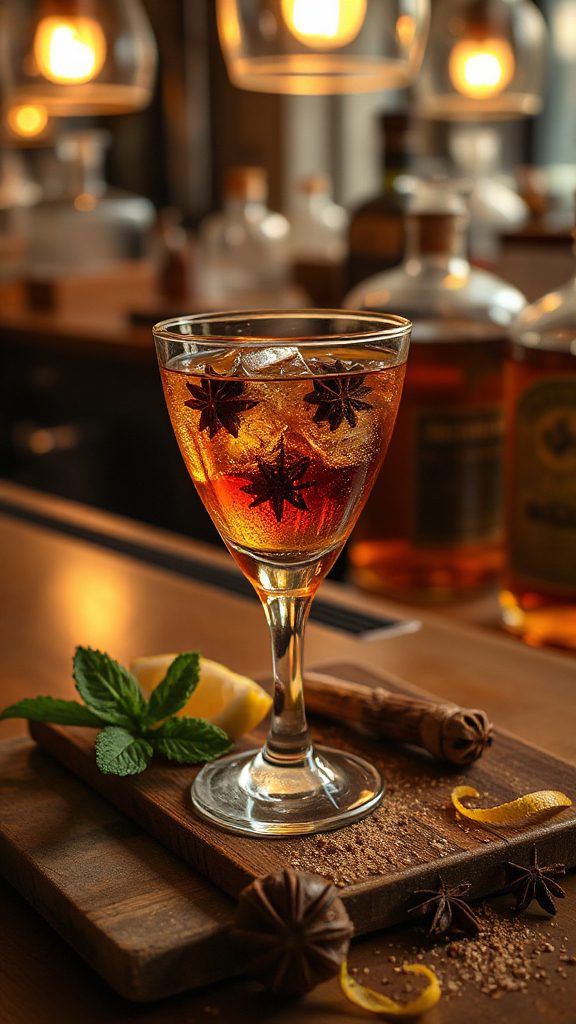 bourbon star anise cocktail