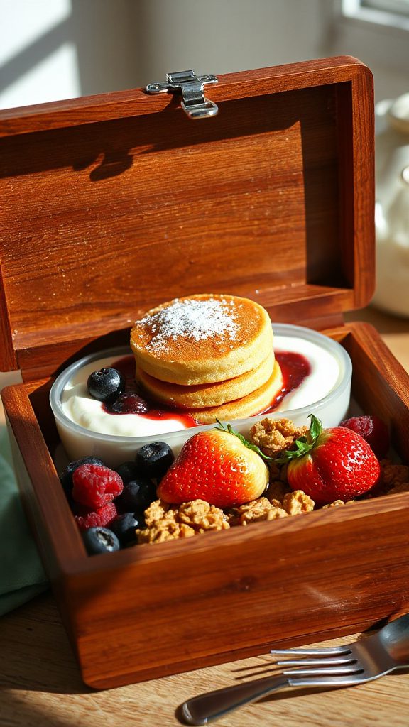 breakfast inspired lunchables creation