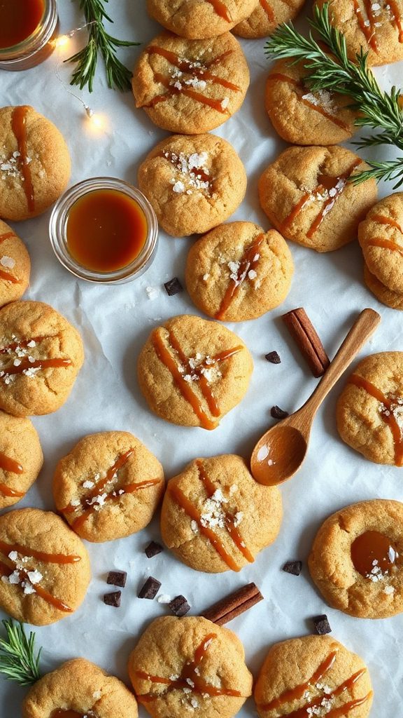 brown butter caramel cookies