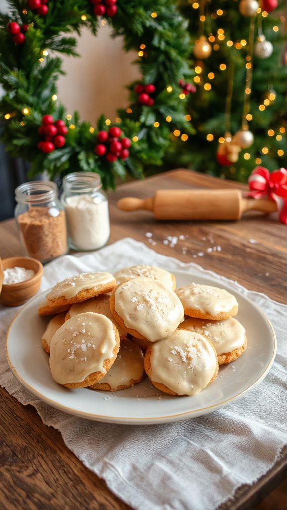 brown sugar frosted cookies